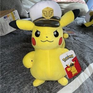 Pokemon Pikachu Plush with Sailor Hat